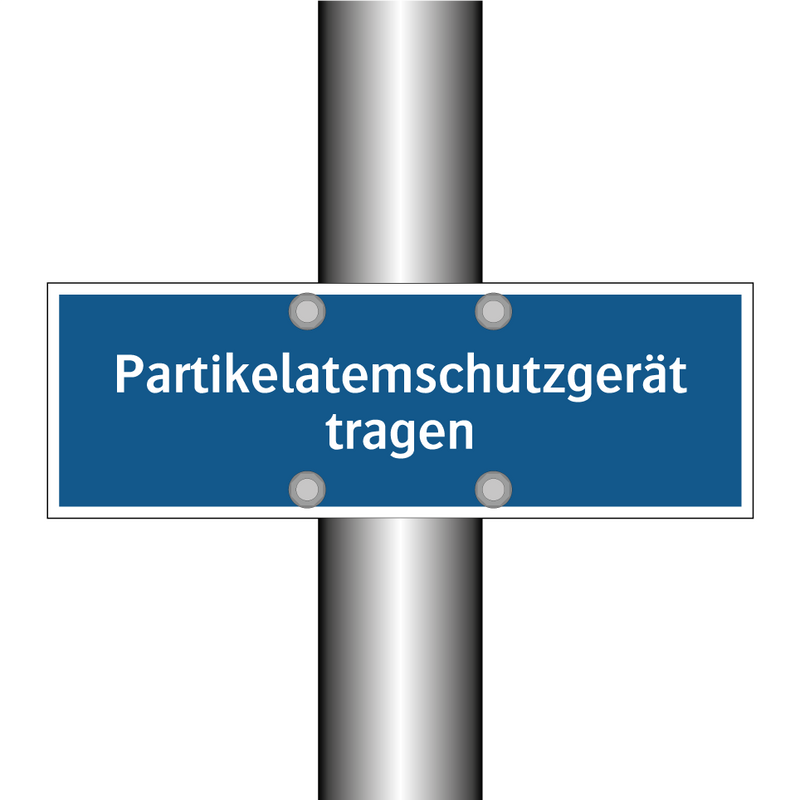 Partikelatemschutzgerät tragen