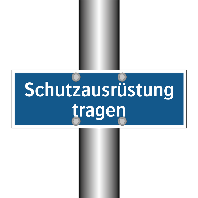 Schutzausrüstung tragen