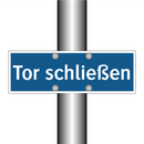 Tor schließen