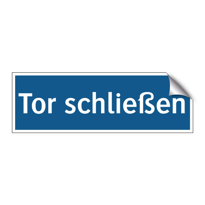 Tor schließen