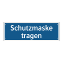 Schutzmaske tragen