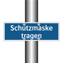 Schutzmaske tragen