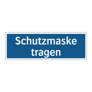 Schutzmaske tragen