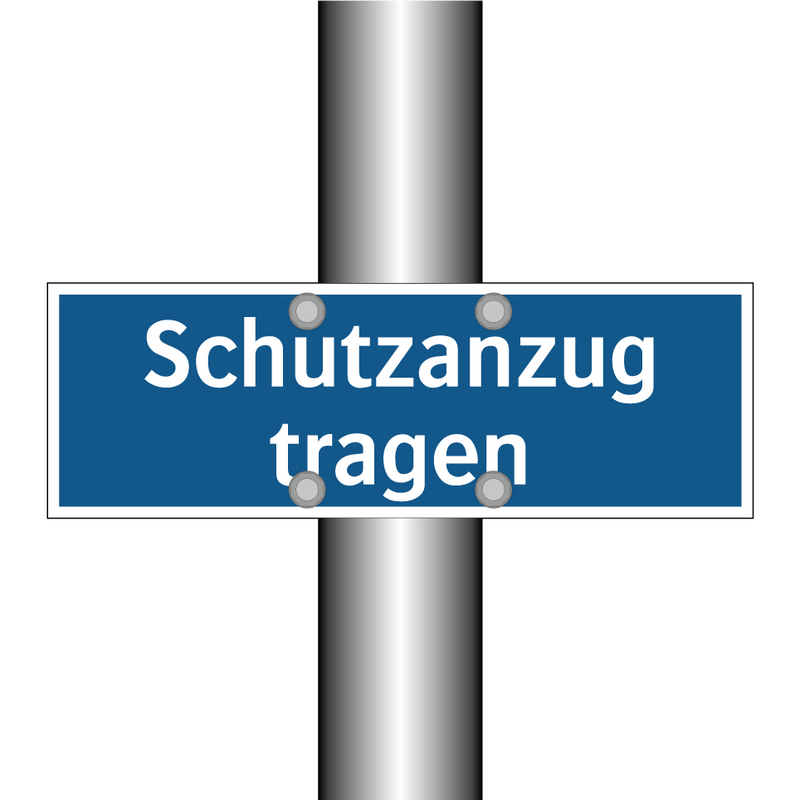 Schutzanzug tragen