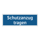 Schutzanzug tragen