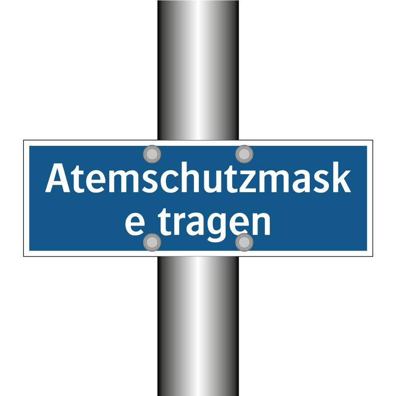 Atemschutzmaske tragen