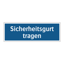 Sicherheitsgurt tragen