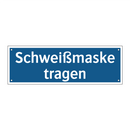 Schweißmaske tragen