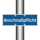 Anschnallpflicht
