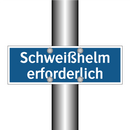 Schweißhelm erforderlich
