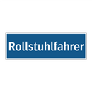 Rollstuhlfahrer