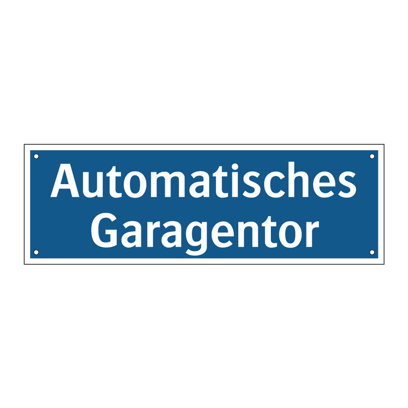 Automatisches Garagentor