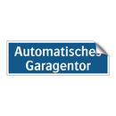Automatisches Garagentor