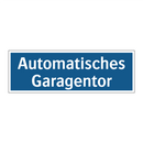 Automatisches Garagentor