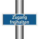 Zugang freihalten