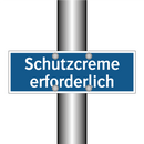 Schutzcreme erforderlich