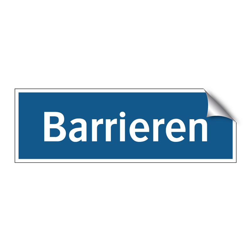 Barrieren