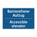 Barrierefreier Aufzug - Accessible elevator
