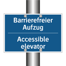 Barrierefreier Aufzug - Accessible elevator