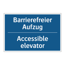 Barrierefreier Aufzug - Accessible elevator