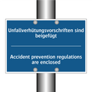 Unfallverhütungsvorschriften sind /.../ - Accident prevention regulations /.../
