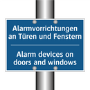 Alarmvorrichtungen an Türen und /.../ - Alarm devices on doors and windows/.../