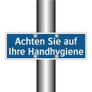 Achten Sie auf Ihre Handhygiene