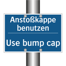 Anstoßkappe benutzen - Use bump cap