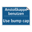 Anstoßkappe benutzen - Use bump cap