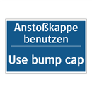 Anstoßkappe benutzen - Use bump cap