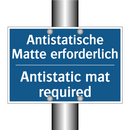 Antistatische Matte erforderlich/.../ - Antistatic mat required