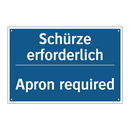 Schürze erforderlich - Apron required