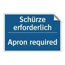 Schürze erforderlich - Apron required
