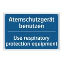 Atemschutzgerät benutzen - Use respiratory protection equipment/.../