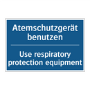 Atemschutzgerät benutzen - Use respiratory protection equipment/.../