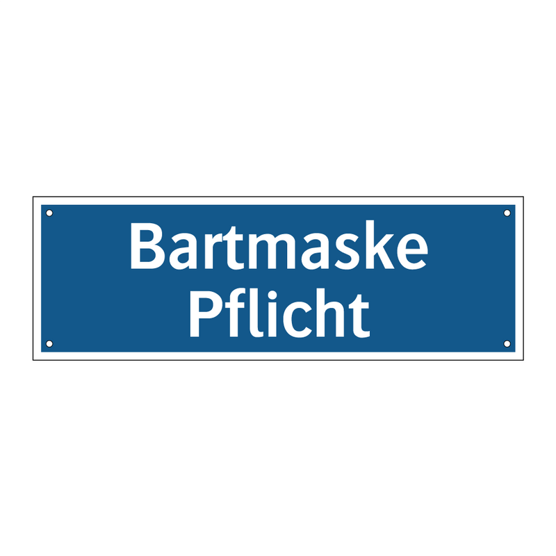 Bartmaske Pflicht