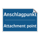 Anschlagpunkt - Attachment point