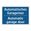 Automatisches Garagentor - Automatic garage door