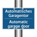 Automatisches Garagentor - Automatic garage door