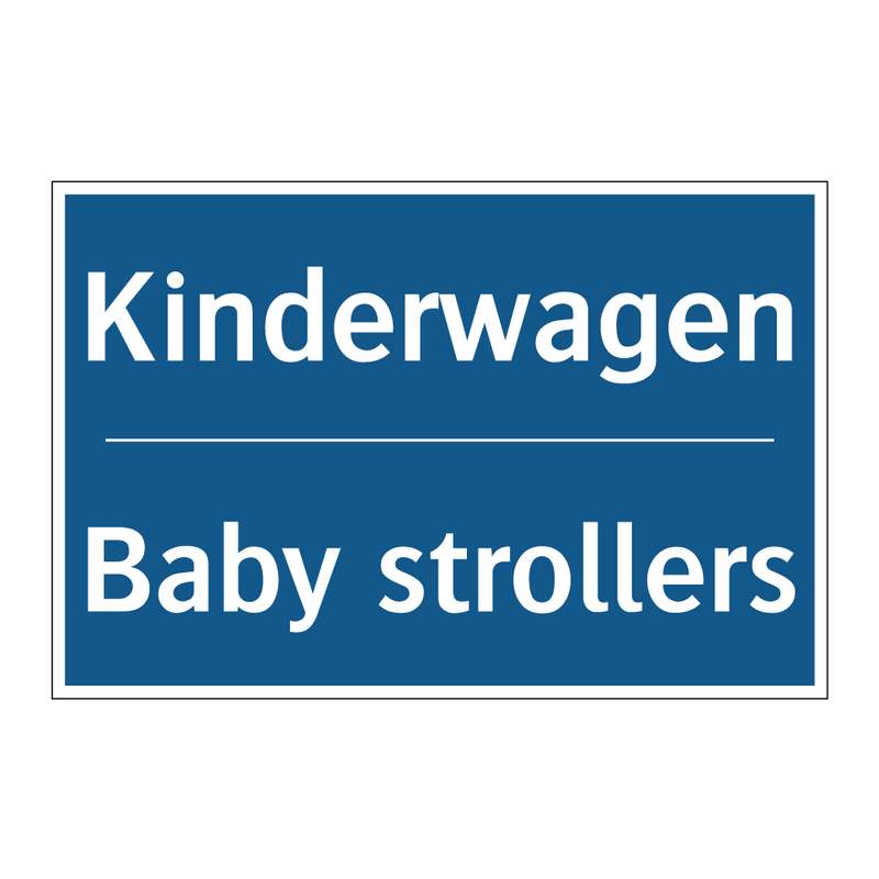 Kinderwagen - Baby strollers