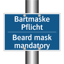 Bartmaske Pflicht - Beard mask mandatory