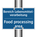 Bereich Lebensmittel- verarbeitung/.../ - Food processing area