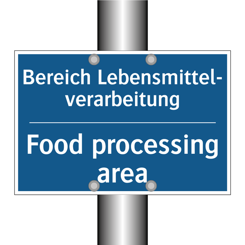 Bereich Lebensmittel- verarbeitung/.../ - Food processing area