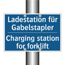 Ladestation für Gabelstapler - Charging station for forklift