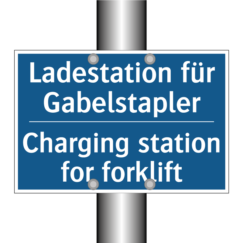 Ladestation für Gabelstapler - Charging station for forklift