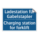 Ladestation für Gabelstapler - Charging station for forklift