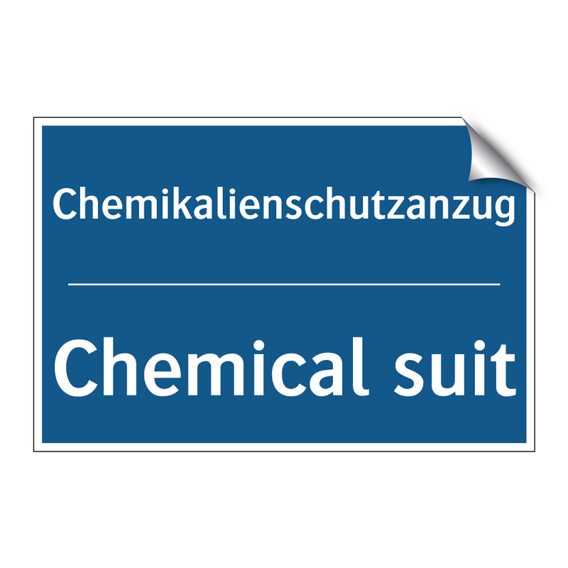 Chemikalienschutzanzug - Chemical suit