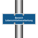 Bereich Lebensmittelverarbeitung