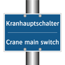 Kranhauptschalter - Crane main switch