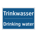 Trinkwasser - Drinking water